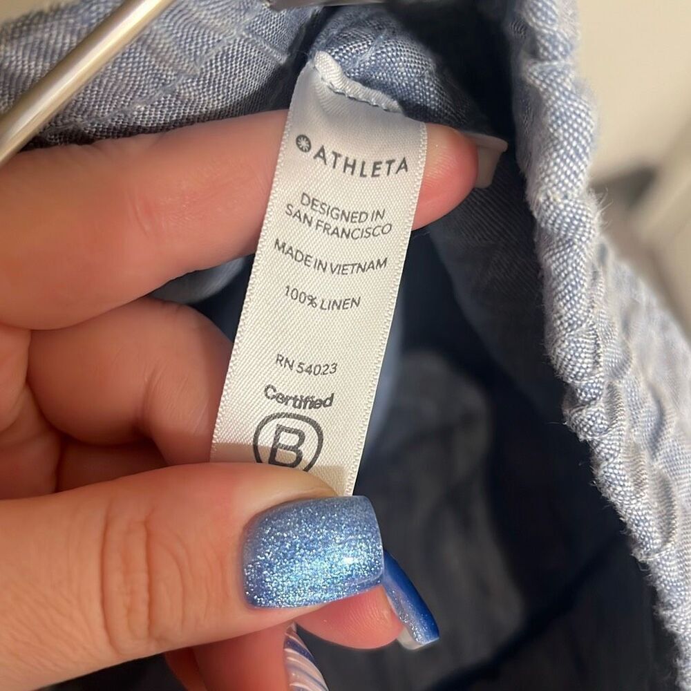 ✨ATHLETA CABO LINEN SZ 16 JOGGERS✨ - Picture 8 of 8